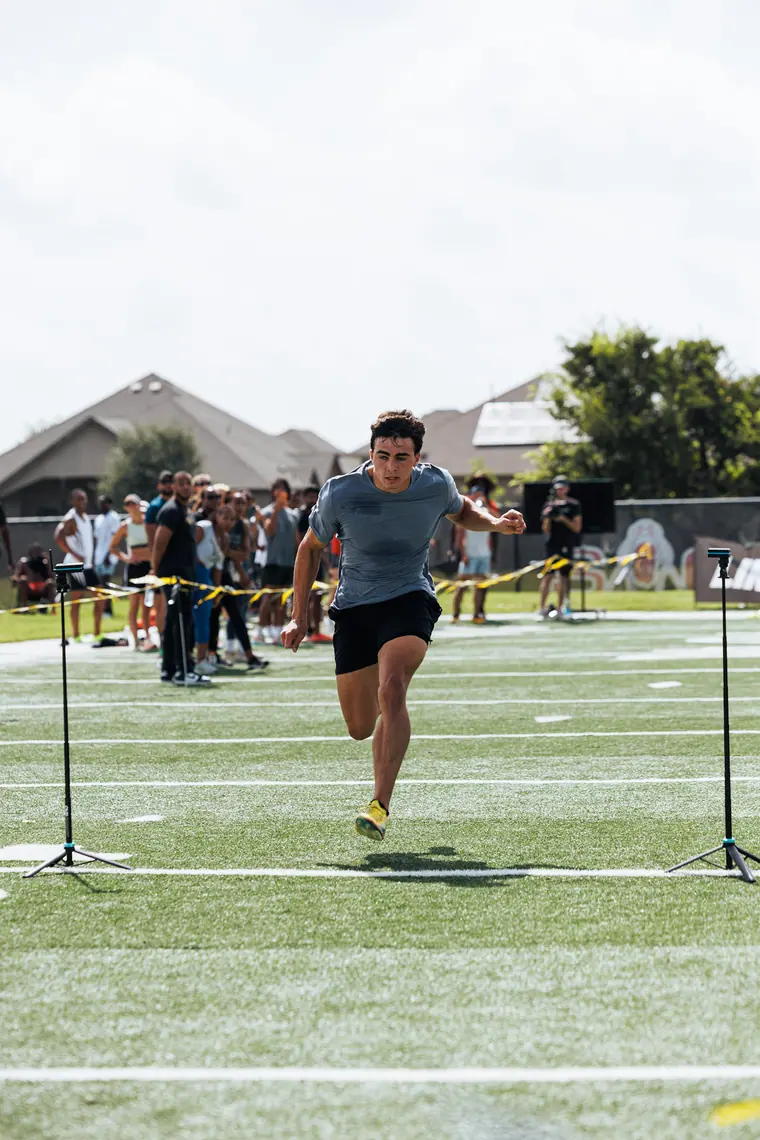 Line It Up 40 yard dash, Austin, July 18 2026