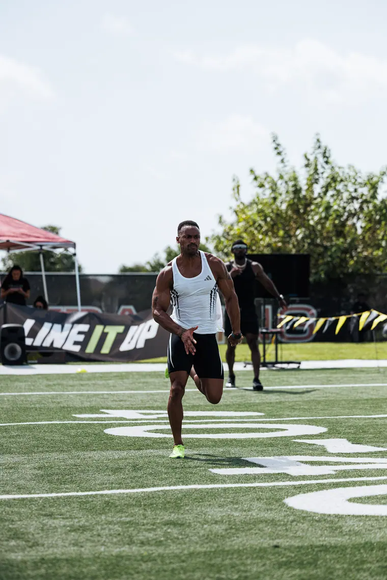 Line It Up 40 yard dash, Austin, July 18 2026